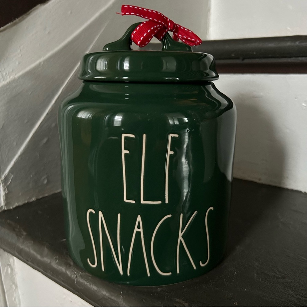 Rae Dunn ELF SNACKS Canister